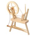 thumbnail image 1 of 1Set Mini Wool Spinning Wheel Wooden Retro Style for DIY Enthusiasts 3.46X2.75X1.65In, 1 of 8