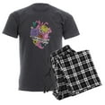 thumbnail image 5 of CafePress - Self Love Club Heart - Men's Loose Fit, Cotton - 2 Piece Pajama Set, 5 of 7