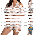 thumbnail image 3 of Summer Sales Womens Pajama Sets Funny Pumpkin Print Short Sleeve Button Top Loungewear Halloween Pajama Sets for Women 2 Piece, 3 of 4