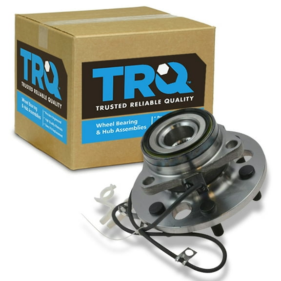 TRQ Front Wheel Hub & Bearing Assembly for Chevy GMC Pickup Truck Tahoe 4WD BHA53892 Fits select: 1995-1999 CHEVROLET GMT-400, 1995-2000 CHEVROLET TAHOE