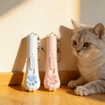 thumbnail image 5 of BESTSKY 2026 New 2Pcs Cat Laser Pointer Toy,Laser Light Focus Cat Laser,Perfect Cat Training and Fun Laser Pointer Cat Toy,For Home,Playtime,White&Pink,8Cm, 5 of 5