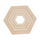 thumbnail image 5 of Telares de madera fáciles de usar, herramientas para tejer y decorar paredes. Juego de 4 piezas hexagonales, 5 of 9