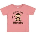 thumbnail image 3 of Inktastic Mimi Little Monkey Grandchild Boys or Girls Baby T-Shirt, 3 of 5