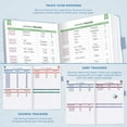thumbnail image 4 of Clever Fox Budget Planner Premium Edition - Expense Tracker Notebook + 5 Cash Envelopes, Budget Planner Organizer; Budget Book & Journal to Control Your Money, Undated; A5 Hardcover - Periwinkle, 4 of 4