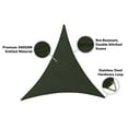 thumbnail image 3 of Covermates Triangular Shade Sail, High‑Density UV Sun Canopy, 10'x10'x10', 3 of 6