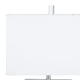 thumbnail image 5 of DecMode 25" Geometric Silver Table Lamp with Cream Fabric Shade, 5 of 10