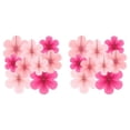 thumbnail image 1 of 18X Juego de Flores de Abanico de Papel Rosa, Decoraciones para Fiestas, Abanicos de Papel, Pompones Florales y Guirnaldas para Bodas, Cumpleaños, 1 of 5