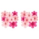 thumbnail image 1 of 18X Juego de Flores de Abanico de Papel Rosa, Decoraciones para Fiestas, Abanicos de Papel, Pompones Florales y Guirnaldas para Bodas, Cumpleaños, 1 of 7