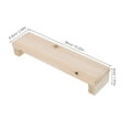 thumbnail image 2 of WHAMVOX Beige Wooden Wrist Rest for Drawing and Pottery Pain Relief Ergonomic Hand Support 9.5 x 3.5 Inches, 2 of 8