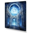 thumbnail image 2 of Designart "Architects Of Aether In Surrealism I" Surrealism Wall Art Living Room, 2 of 7