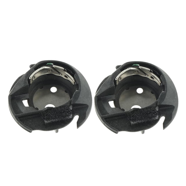 2x Accesorios Ligeros para de Estuche de Bobina Hugo Pieza de costura de gancho giratorio