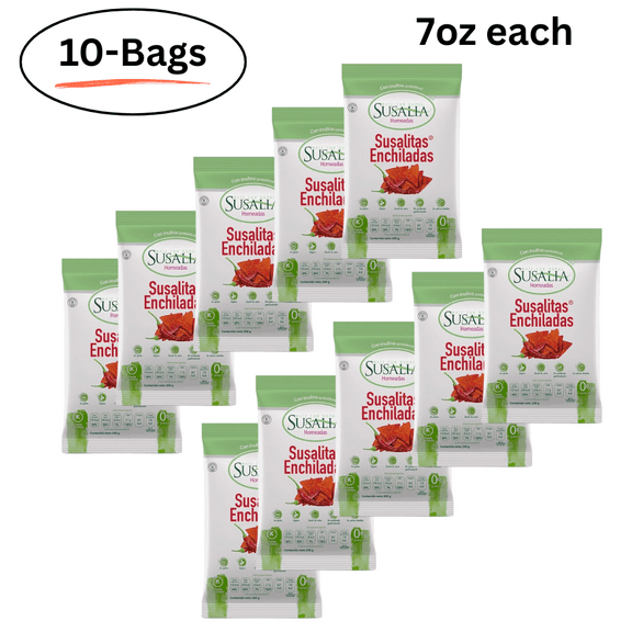 SUSALIA Susalitas Enchiladas 200g - 7oz (10 Bags)