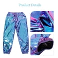thumbnail image 3 of 1 pantalón largo de estilo hip hop callejero, brillante, para ocio, deportivo, para mujer, elegante, holgado, transpirable, para niña y mujer., 3 of 5