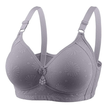YABCSAZ Plus Size Bras Women s Bra Sexy Seamless Push Up Sports Bra High Lift Soft Comfy Close Breast Tops Underwear Breastfeeding Bralette