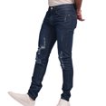 thumbnail image 2 of Jeans de mezclilla skinny MCHK 8002. 88% algodón, 10% poliester, 2% elastano, ajustado. Para caballero. MCHK  Skinny, 2 of 5