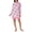 Pink Hello Kitty, variant on Richard Leeds International Womens Hello Kitty Hooded Pajama Lounger Sleep & Lounge Dress - Super Soft Plushy Cozy & Warm Hoodie Loungewear Pajamas Dresses for Women, Pink Small