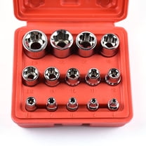 DEMACRIO T-Handle Wrench Set 14Pcs Hexagonal Socket Wrench for Automotive Repair in Assorted Color 14*5.1in