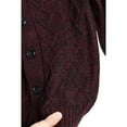 thumbnail image 5 of X RAY JEANS Boy's Cable Knit Cardigan, Burgundy, S, 5 of 8