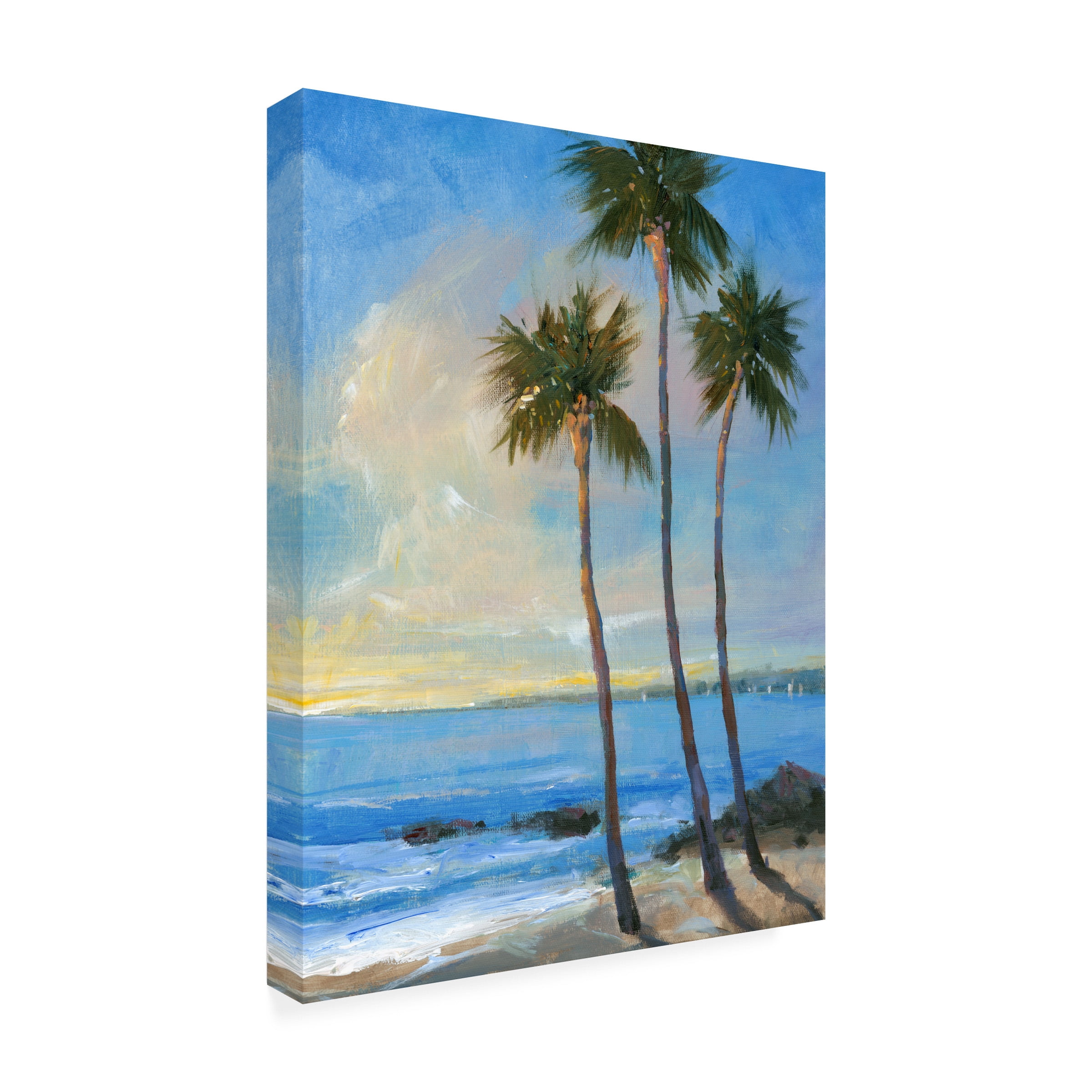 Tim O'Toole 'Tropical Breeze II' Outdoor Canvas 32x32