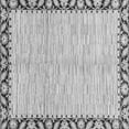thumbnail image 1 of Ahgly Company Indoor Square Abstract Gray Modern Area Rugs, 5' Square, 1 of 4
