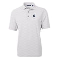 thumbnail image 2 of Men's Cutter & Buck Gray Georgetown Hoyas Virtue Eco Pique Botanical Recycled Polo, 2 of 3