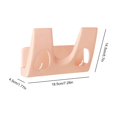 thumbnail image 3 of Advancent Soporte para tapa de olla Cubierta montada en la pared Estante Comedor Cocina Colgando Espátula Herramienta de cocina Colgador Cocina y Comedor Rosado, 3 of 6