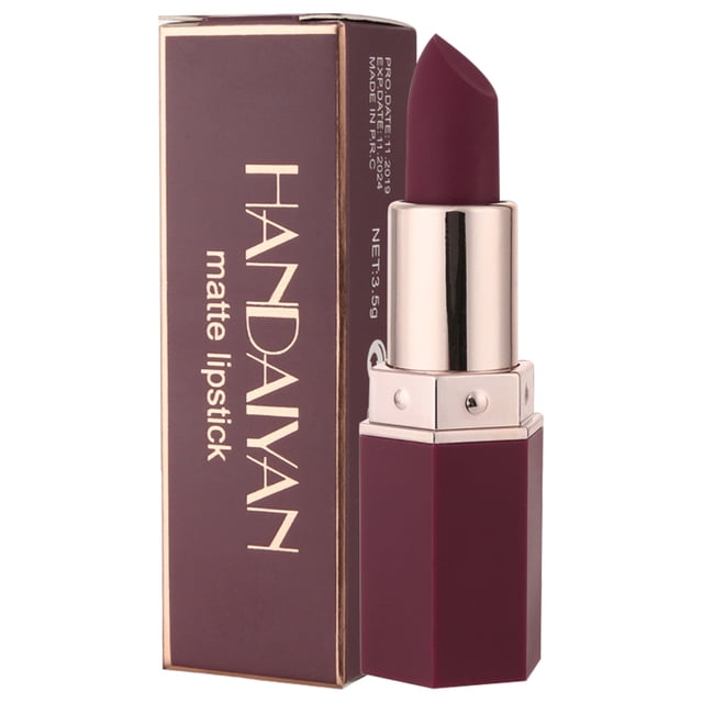 Lápiz Labial Suave Delineador Labios Terciopelo Sedoso Mate Larga Duración 6 Colores