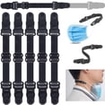 thumbnail image 1 of Lot de 6 Sangles pour Masque, Sangles d'Extension de Masque et Boucles d'Oreilles, 1 of 5