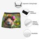 thumbnail image 3 of Fotbe Flower Crown Guinea Pig Calzoncillos Tipo Boxer con Bolsa de Soporte Total para Hombre, X-Temp Fresco, Transpirable y de Secado Rápido-X-Large, 3 of 5