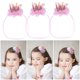 thumbnail image 2 of Pink Baby Girl Headband with Elastic Fabric for Photos and Everyday Use Fits Newborns to Toddlers 03 Years, 2 of 2