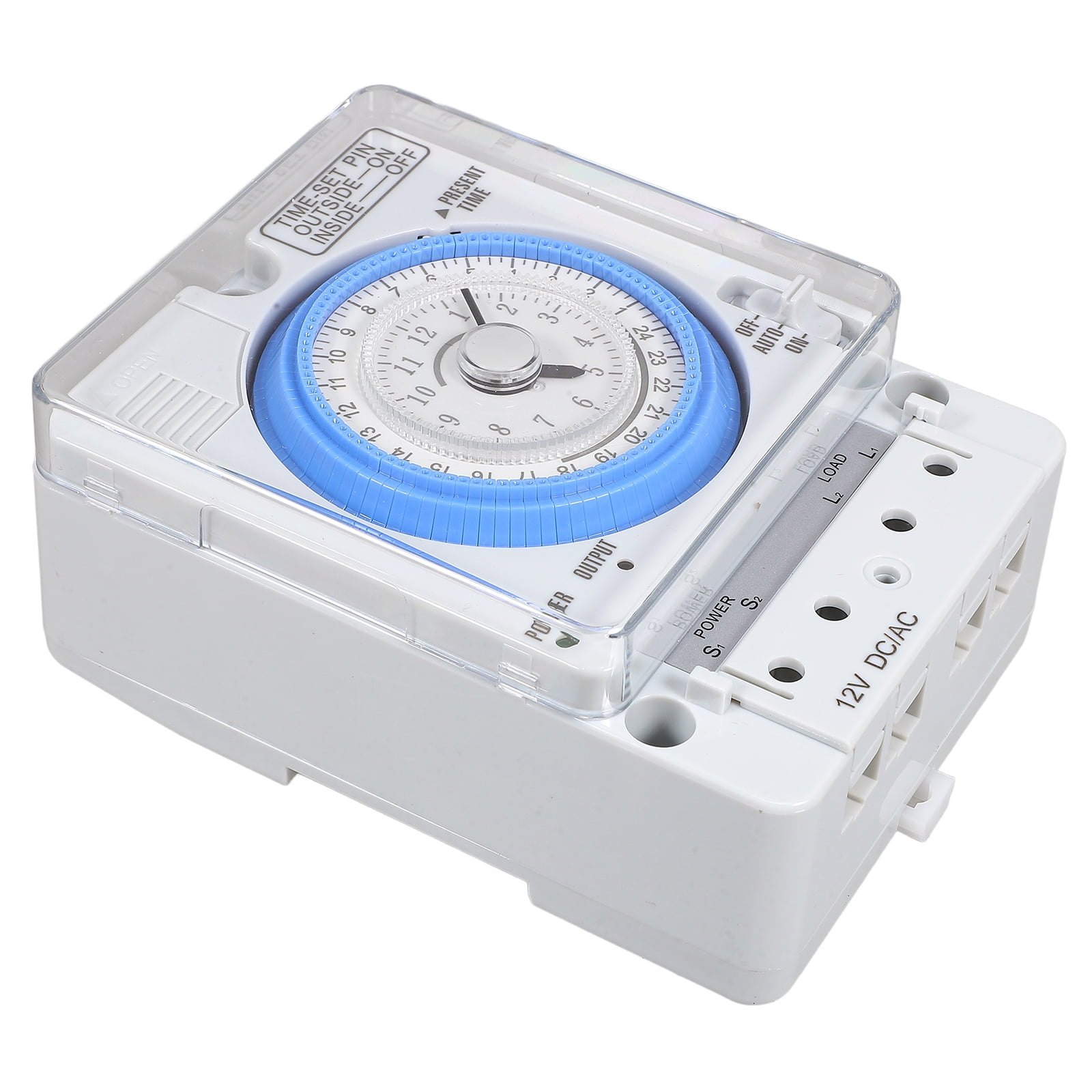 Woods 59104WD 208-277V 40A DPST Indoor 24-Hour Mechanical Time