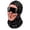 C, variant on Funny 3D Printed Face Breathable Elastic Neck Gaiter Liner Halloween Cosplay For Cycling Motorcycle Outdoor Snap Back Wrap Women