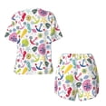thumbnail image 2 of Sigee Undersea Seahorse for Sleepwear Casual Pjs with Pockets Women's Pajamas Sets Shorts 2 Piece Short Sleeve Lounge Sets XX-Large, 2 of 9