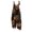 Black, variant on Women's Halloween Overalls Bat Spiderweb Sleeveless Backless Funny Overalls Witch Hat Skull Wide Leg Spooky Jumpsuits, L
