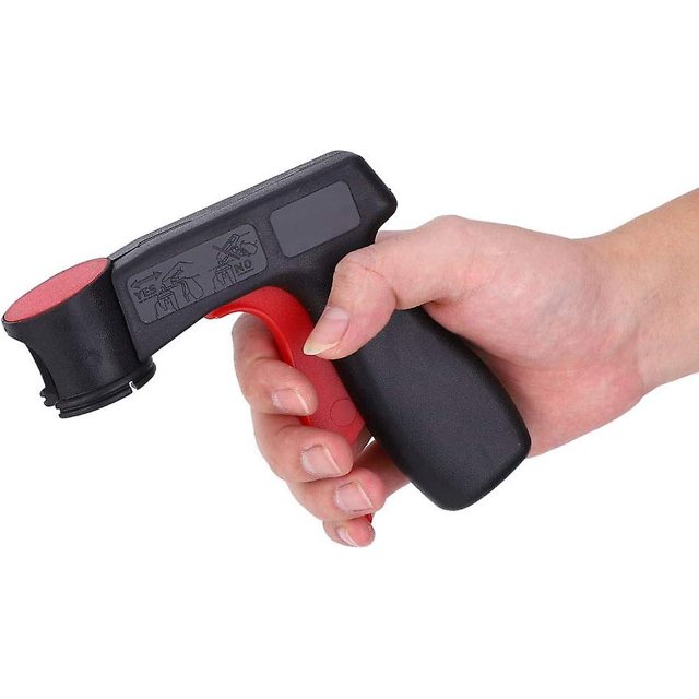 Pistola pulverizadora, pistola pulverizadora, mango con gatillo, pistola de pintura en aerosol, diseño ergonómico