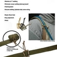thumbnail image 3 of Para Mochila De Supervivencia Al Aire Libre, Dominadores Con Correas De Cuerda Elástica, Hebilla, Enrollador, Accesorios Para Mochila Yuarrent OD009514-01, 3 of 7