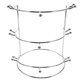 thumbnail image 1 of Wedding Headbands Three-tier Stand Crown Display Rack Crown Showing Metal Stand, 1 of 4