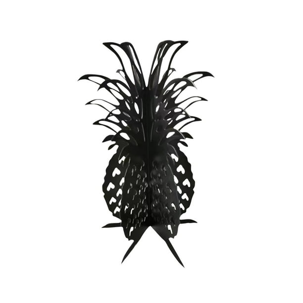 Hot Fruit Metal Simulation Pineapple Ornaments Three-dimensional Model Indoor Desktop Foreign Trade Crafts