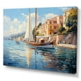 thumbnail image 2 of Designart "In Province French Sailing wall art" France Canvas Art Print, 2 of 5