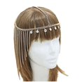 thumbnail image 3 of Joyas de moda, accesorios para el cabello europeos y americanos, cabello de mujer con cadena de cabeza de borla larga, accesorios de diamantes, 3 of 6