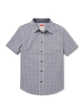 Wrangler Boys 4-18 Short Sleeve Woven Shirt