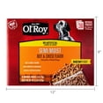 thumbnail image 3 of Ol' Roy Semi Moist Beef & Cheese Flavor Dog Food, 13.5 lb, 36 Pouches, 3 of 8