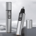 thumbnail image 7 of Nose Hair Trimmer for Men USB Rechargeable Ear Nose Hair Trimmer with LCD Display Professional Trimming Tool-B, 7 of 7