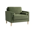 thumbnail image 3 of Lifestyle Solutions Lorelei Lounge Chair, Olive Fabric, 3 of 11