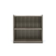 thumbnail image 2 of Tot Mate 24" 2-Level Toddler Shelf Storage Composite Wood Gray Kids Furniture, 2 of 5