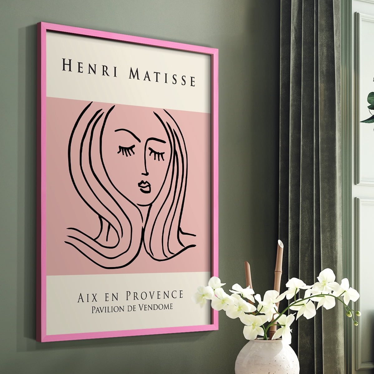 Matisse LXXVIII Framed Print - Solid Wood