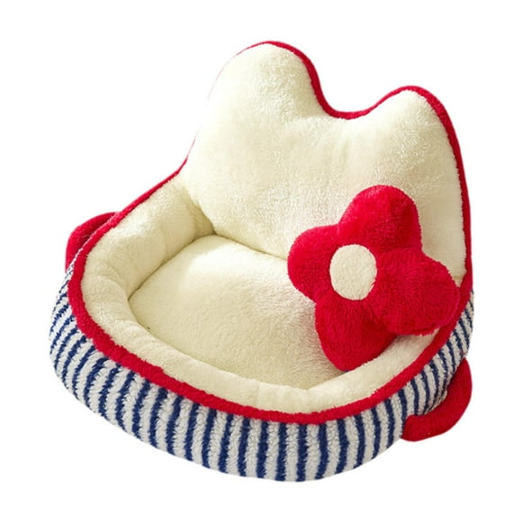 Runquan Cozy Pet Bed Sleeping Puppy Bed Soft Warm Dog Bed for Kitten Small Dogs Cats S