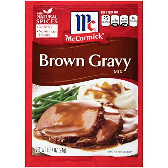 McCormick Brown Gravy Mix (Pack of 8)