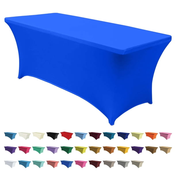 Mantel ABCCANOPY Spandex para mesa rectangular para hogar de 6 pies