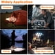 thumbnail image 4 of Luz de inundación portátil, superbrillante, resistente al agua con banco, soporte ajustable de 180° para iluminación del lugar de trabajo, camping al aire libre, 4 of 6